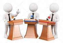 “Porta-voz da tragédia”, infância e fim da reforma: candidatos defendem propostas em debate
