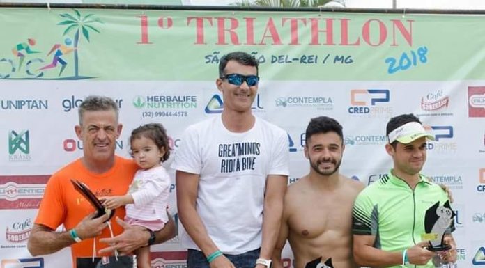 BARROSENSE FATURA O 3° GERAL NA 1° PROVA DE TRIATHLON EM SÃO JOÃO DEL REI