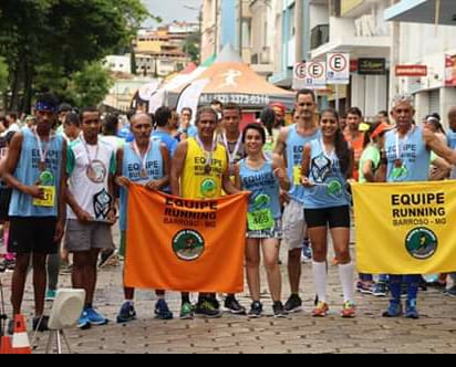 A Equipe Running de Barroso foi destaque na corrida comemorativa dos 305 anos de SJDR