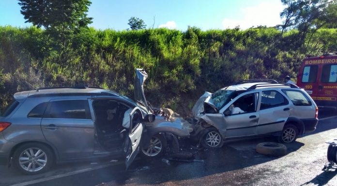 Duas Pessoas morreram em acidente na MG-383 próximo a São Brás do Suaçuí