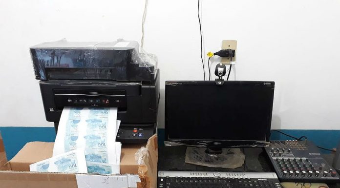 Fábrica de dinheiro falso é flagrada durante ação da Polícia Federal em São João Nepomuceno