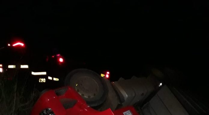 CARRETA TOMBA E MOTORISTA VEM A ÓBITO
