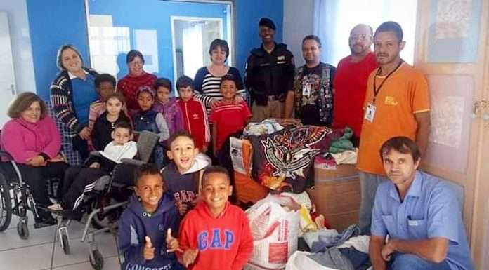 Aconteceu a entrega da Campanha do Agasalho 2019 em Barroso Mg