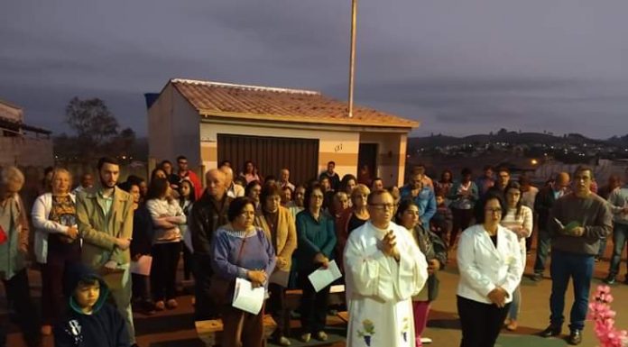 Pe. Pedro Jesus Wiermann Celebra 1° Missa no bairro Genésio Graçano