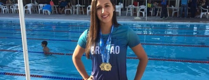 Ana Carolina conquista duas medalhas de ouro nesse fim de semana