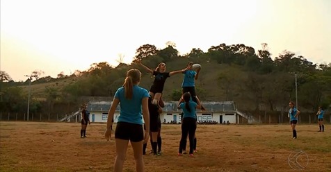 Time de Rugby de Barroso é destaque no Globo Esporte