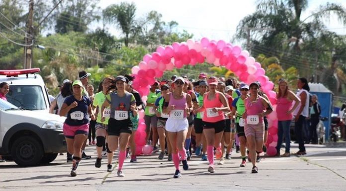 1ª Corrida e Caminhada do Outubro Rosa de Barroso aconteceu nesse fim de semana