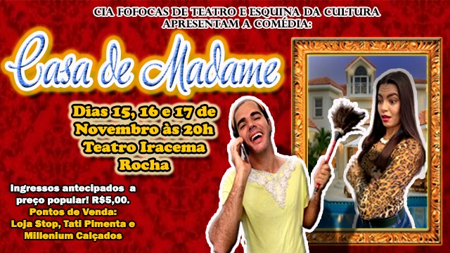 Cia Fofocas de Teatro estreia comédia neste final de semana em Barroso