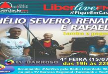 Trio Severo Samba & Pagode agitou os corações na 14° Liberlive FM