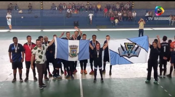 Fapi de Barroso foi campeão da Etapa Microrregional do JEMG 2022