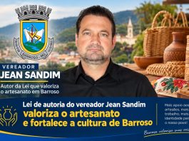 Lei de autoria do vereador Jean Sandim valoriza o artesanato e fortalece a cultura de Barroso