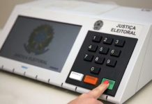 Urna eletrônica usada nas eleições