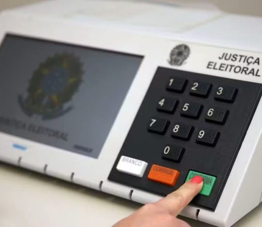 Urna eletrônica usada nas eleições